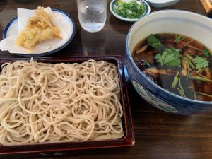 きのこ蕎麦